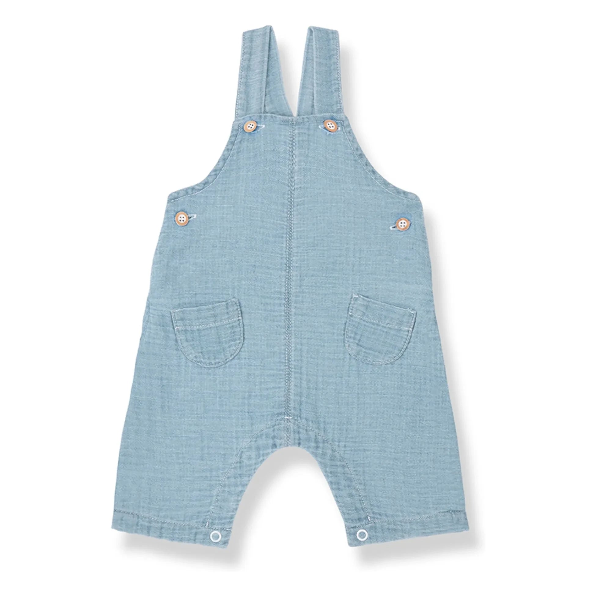 1+ in the family - Pilo Denim Jumpsuit | Hellblau