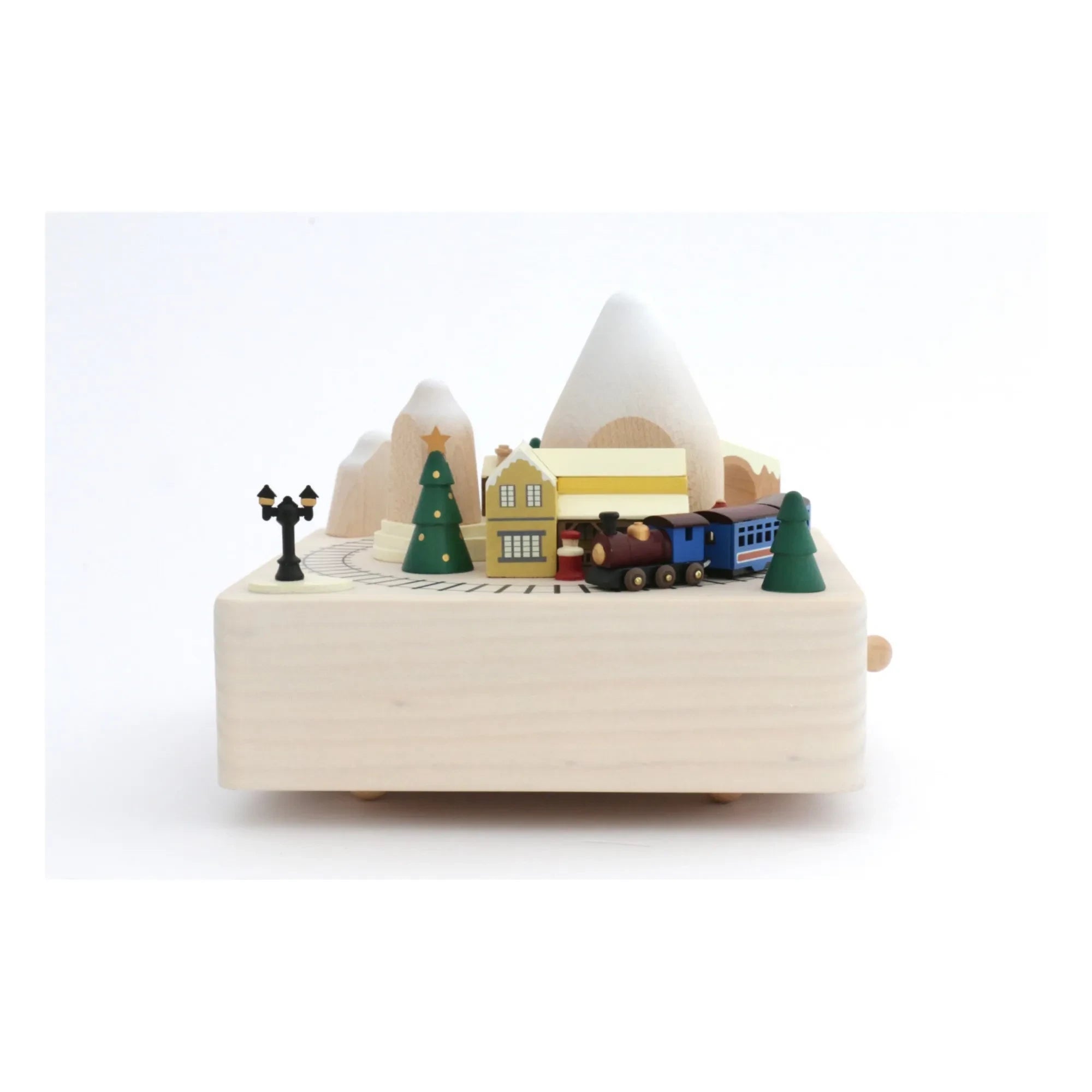 Wooderful life - Winterzug Holz-Spieluhr