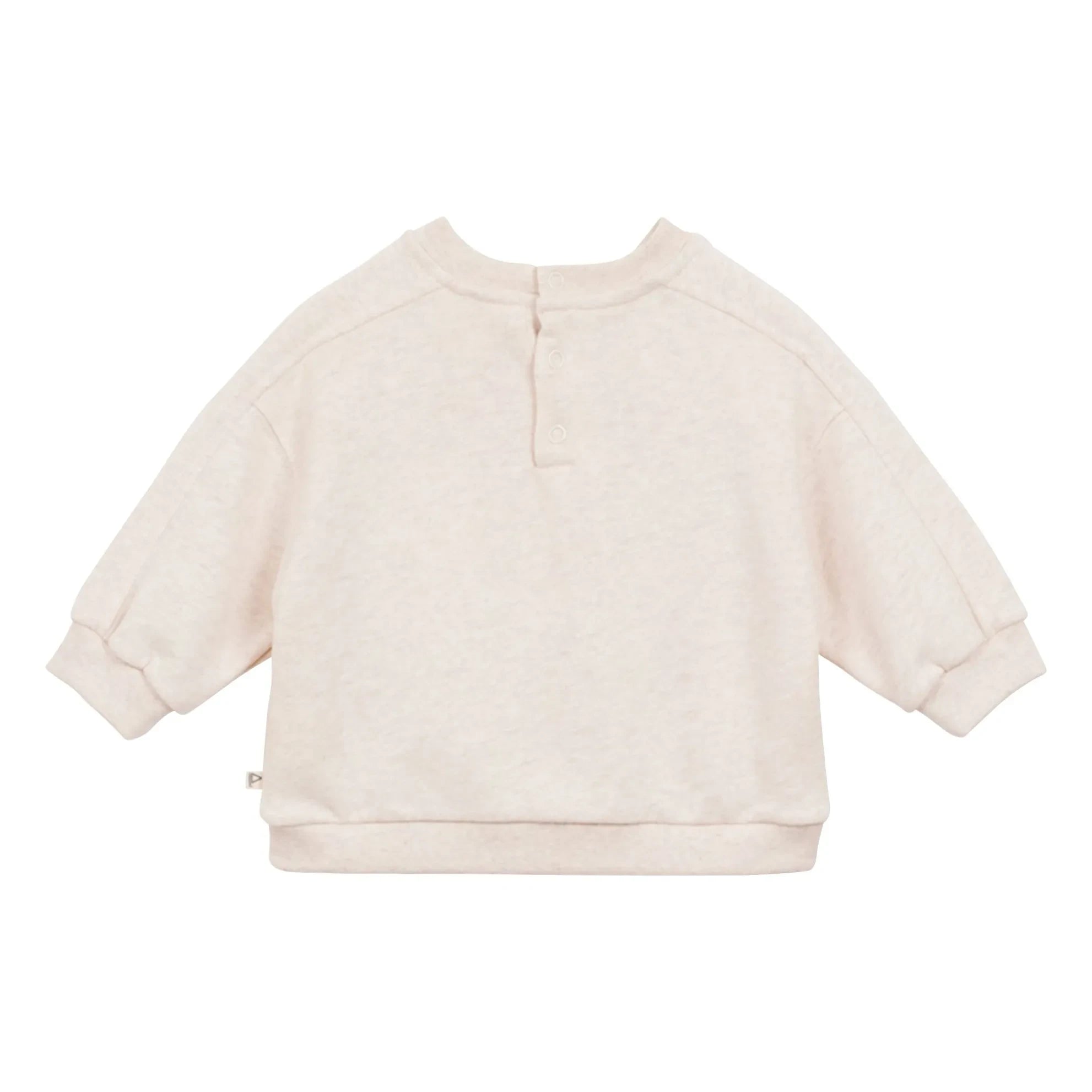 Arsène et Les Pipelettes - Sweat Soleil Bio-Baumwolle | Heidebeige