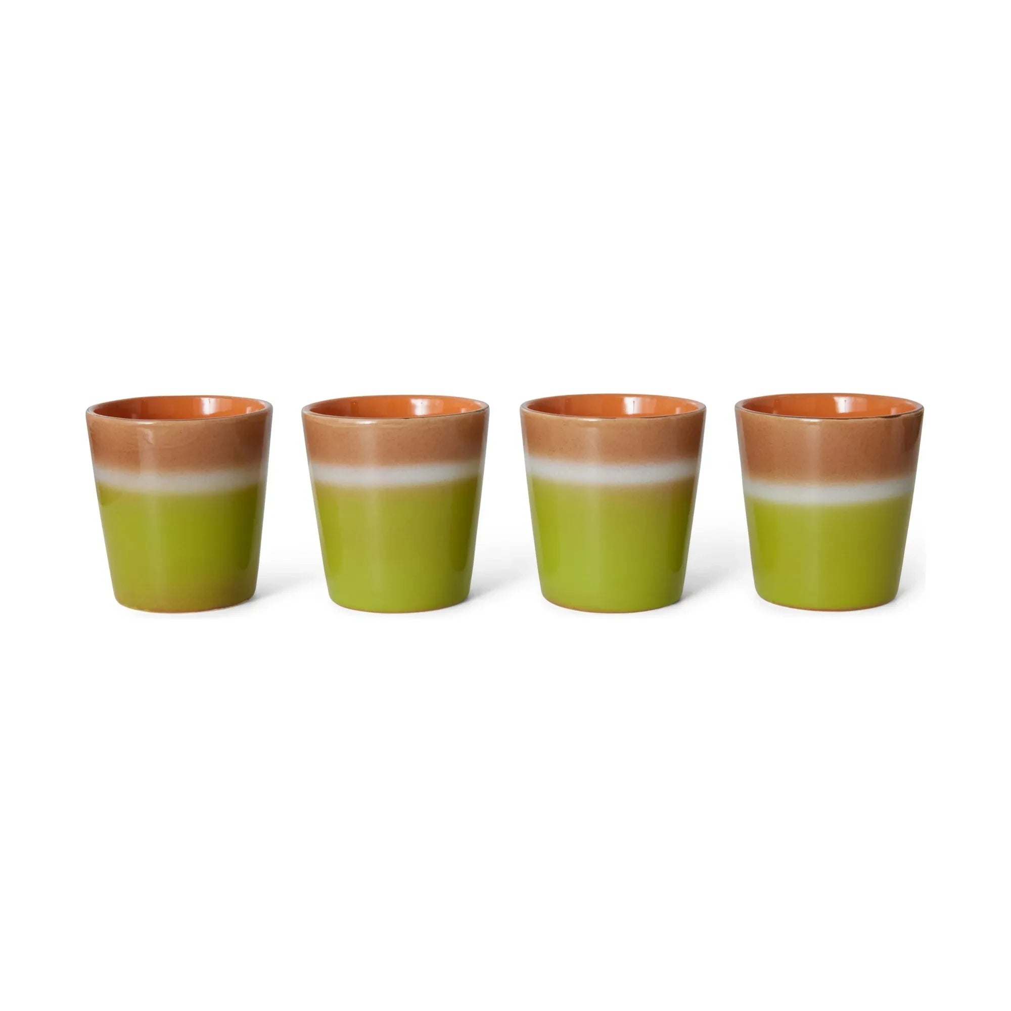 HKliving - Stoneware Tasse | Grün