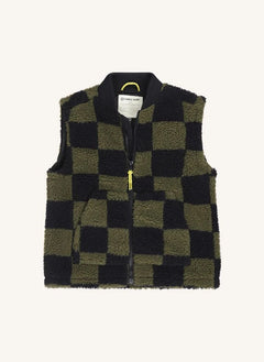 Tumble N'Dry - Kent Ärmellose Jacke | Chromgrün