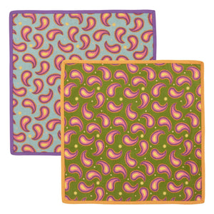 Anna + Nina - Paisley-Servietten - 2er-Set