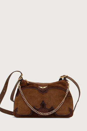 Kadın süet crossbody çanta JIM