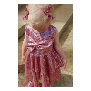 Konges Sløjd - Paillettenkleid Rosie | Rosa