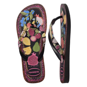 Havaianas - Top Tropicalia Vibes Zehentrenner | Schwarz