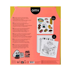 Omy - Boutique Boyama Kitabı - Sushi Shop