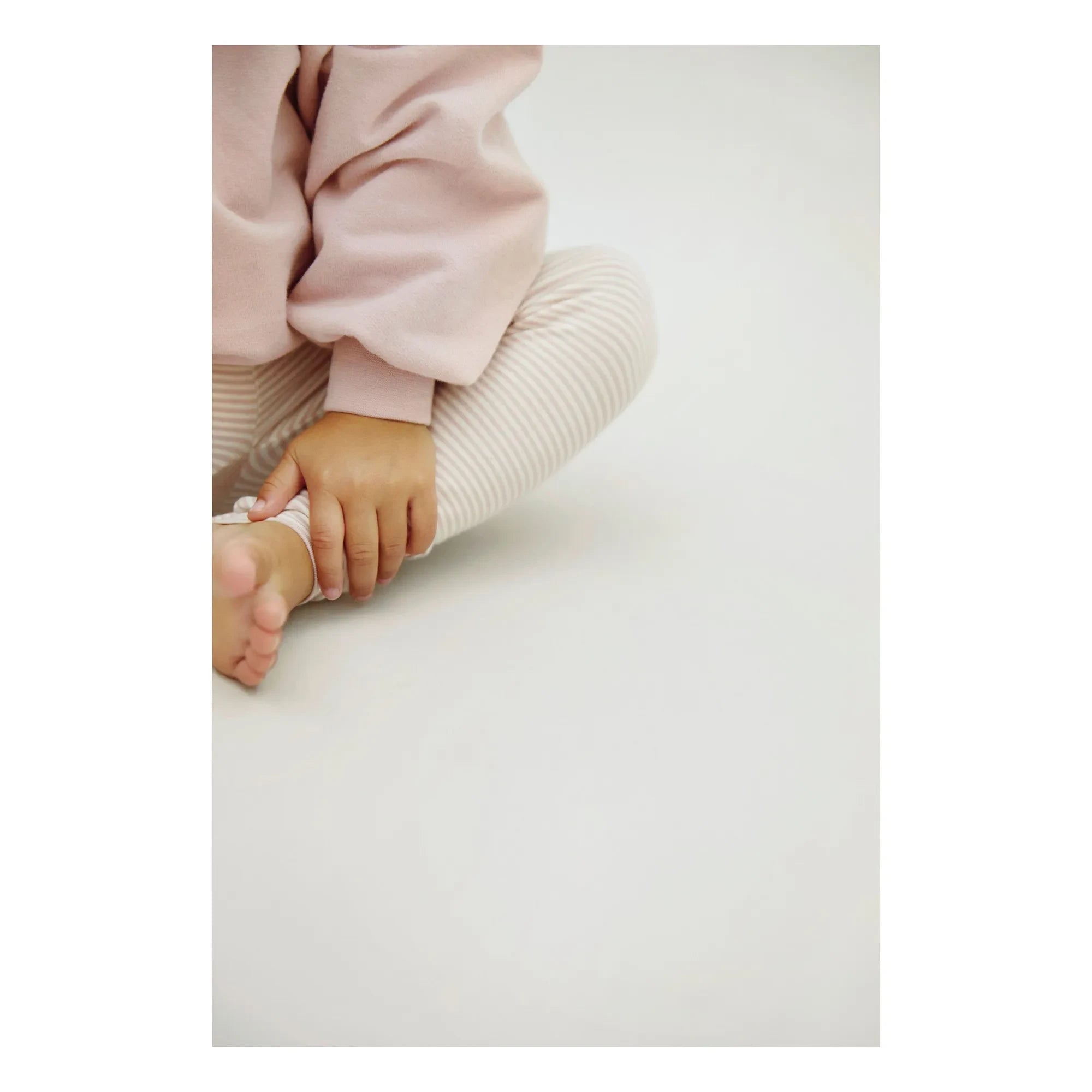 Gray Label – Oversize Sweatshirt aus Bio-Baumwolle | Hellrosa