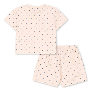 Konges Sløjd - T-Shirt und Shorts aus Bio-Baumwolle | Rosa