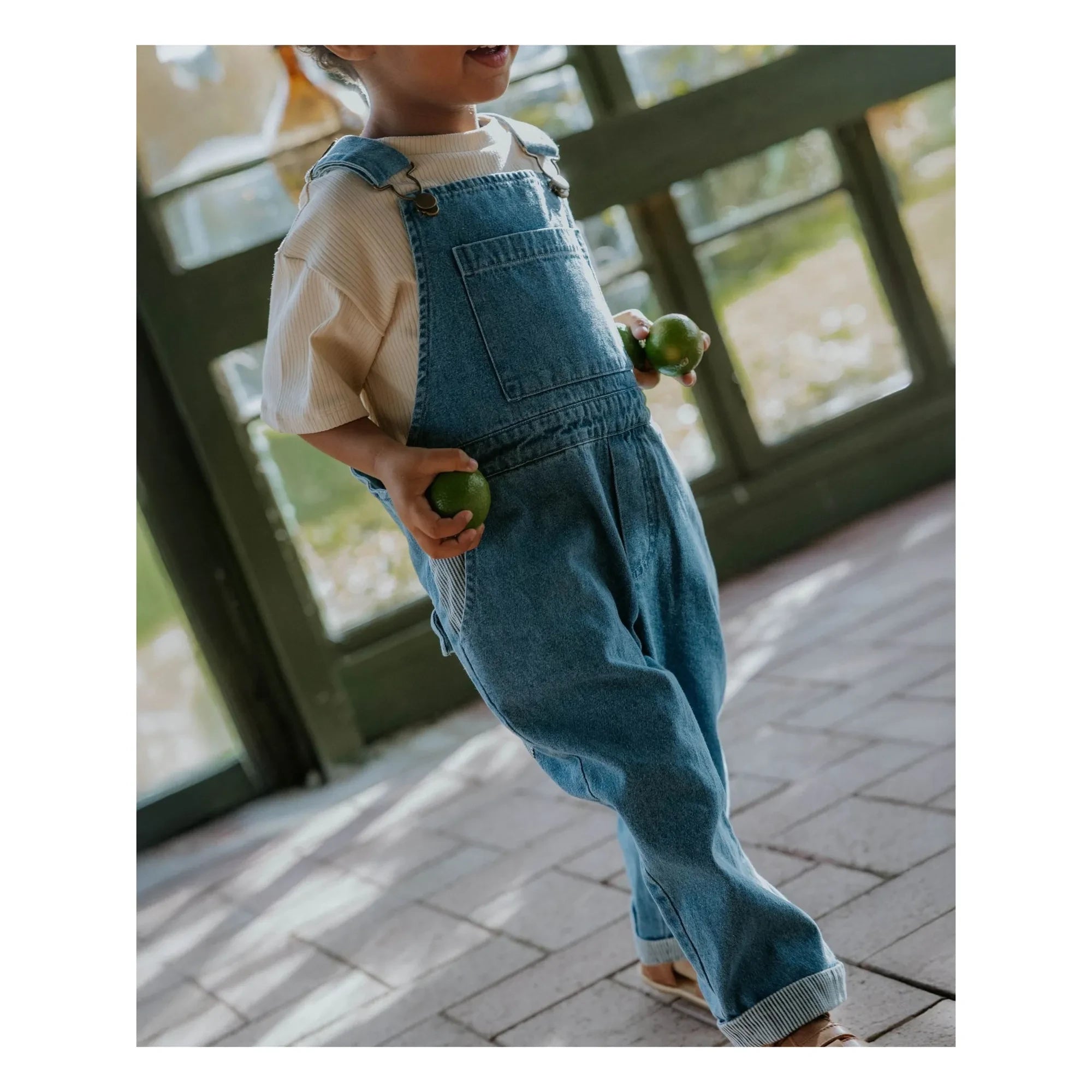 Fliink - Don Denim Latzhose | Hellblau