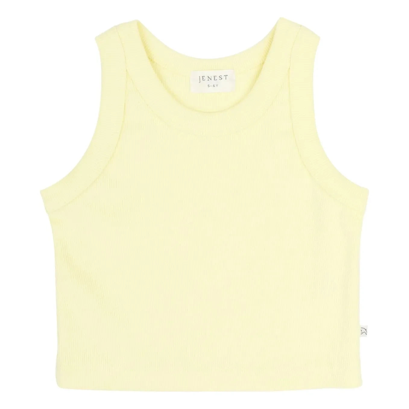 Jenest - Bonnie Top aus Bio-Baumwolle | Blassgelb