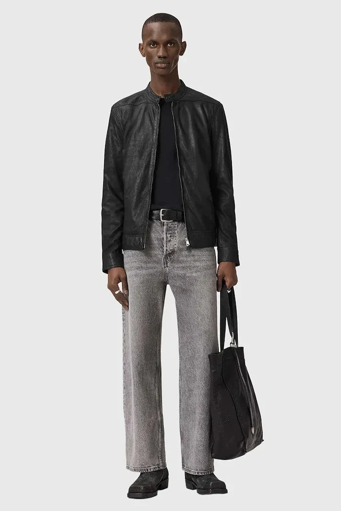 AllSaints Erkek Deri COLT Ceket