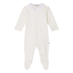 Bonpoint - Tilouan Pyjama aus Bio-Baumwolle | Ecru