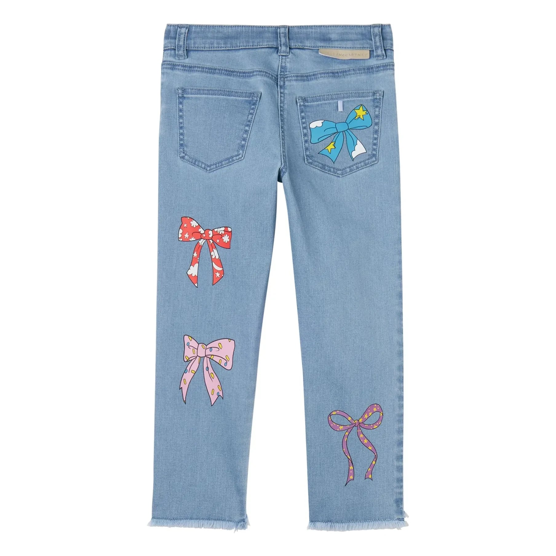 Stella McCartney Kids - Jeans mit Schleifen | Denim Blau
