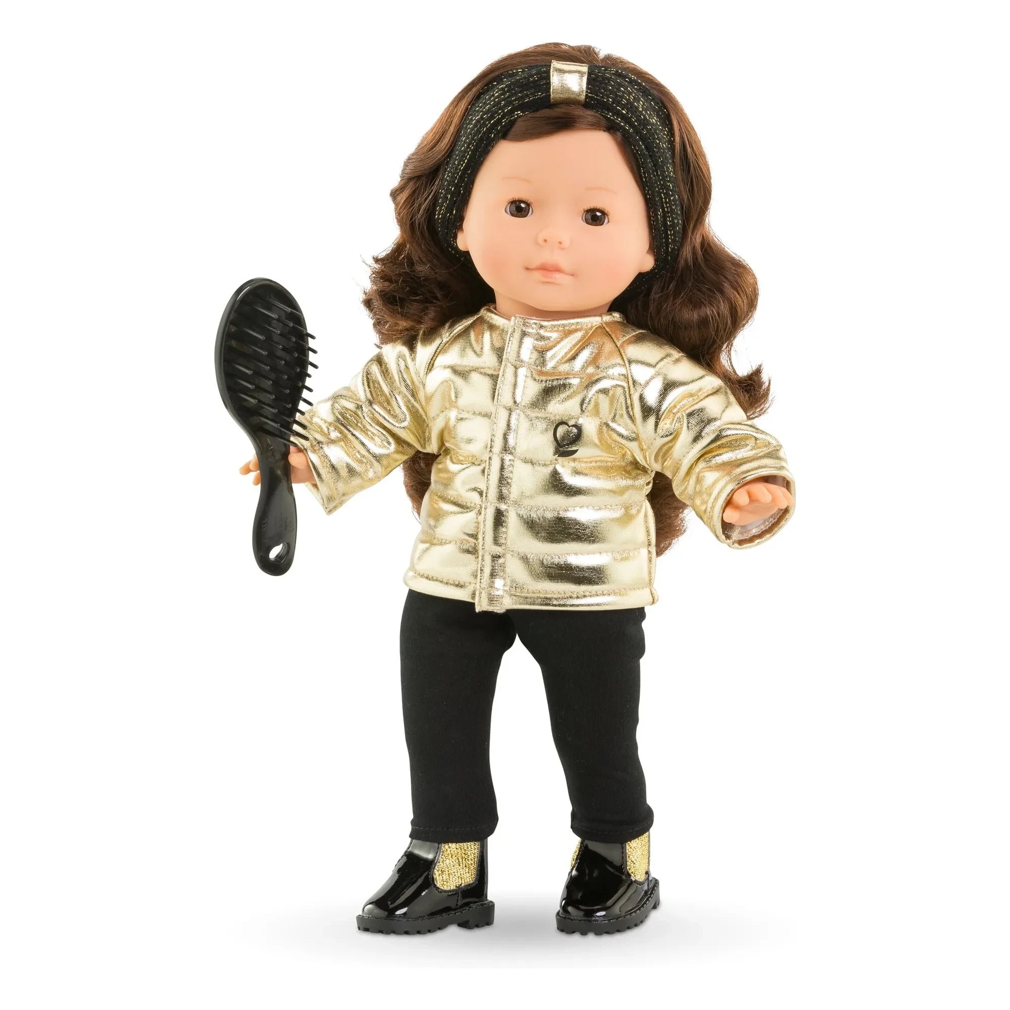 Corolle - Nähset für Jacke und Accessoires für 36 cm Babypuppe | Gold