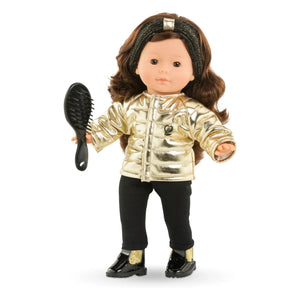 Corolle - Nähset für Jacke und Accessoires für 36 cm Babypuppe | Gold