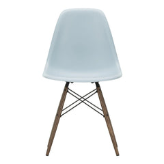 Vitra - DSW Plastikstuhl - Ahorn-Untergestell - Charles & Ray Eames | Blaugrau