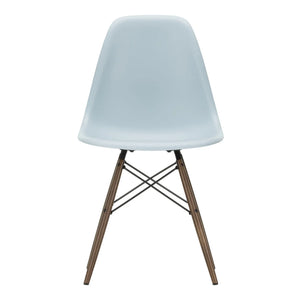 Vitra - DSW Plastikstuhl - Ahorn-Untergestell - Charles & Ray Eames | Blaugrau