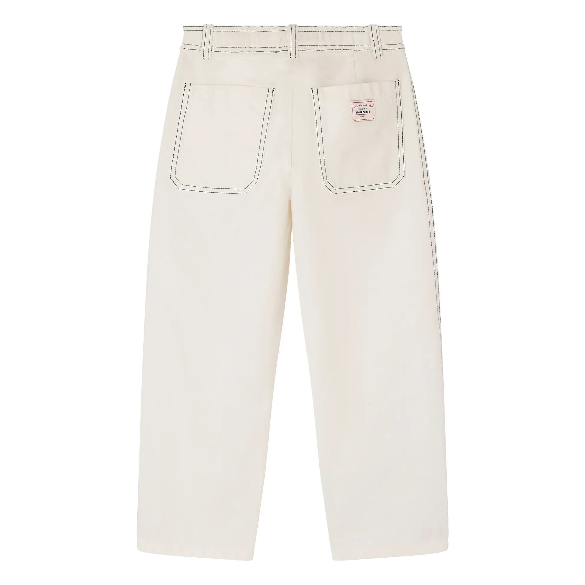 Bonpoint - Eldor Bio-Baumwollhose | Ecru