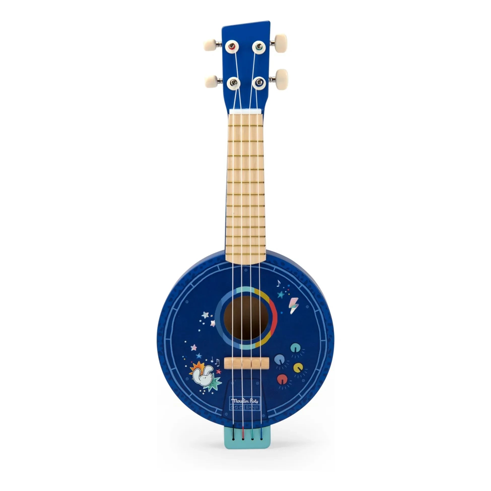 Moulin Roty - Banjo Puce & Pilou | Blau
