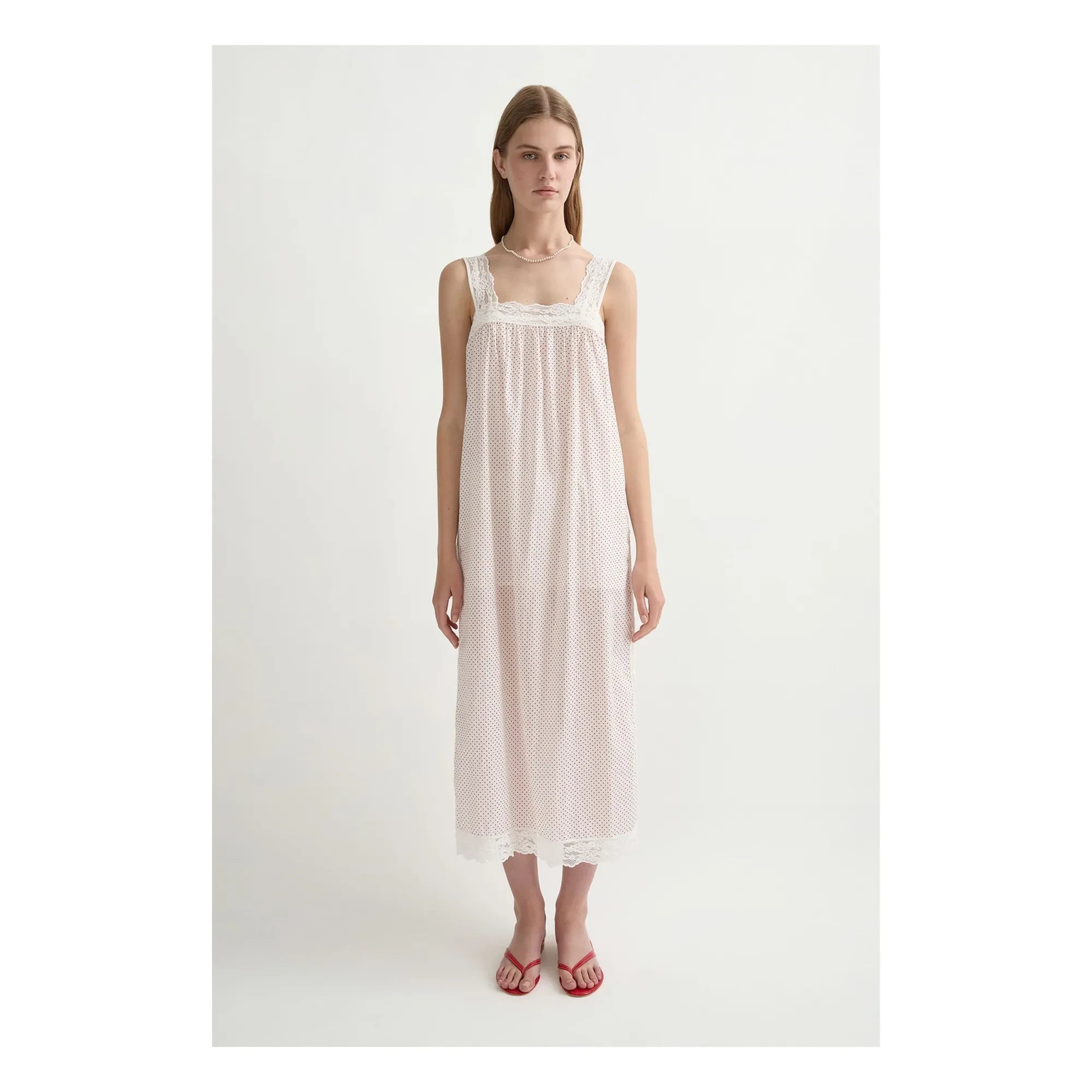 Posse - Marlowe Pois Kleid | Rot