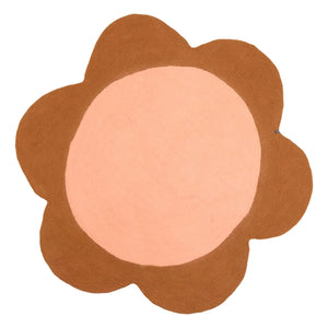 Muskhane - Rosa | Daisy Filzteppich
