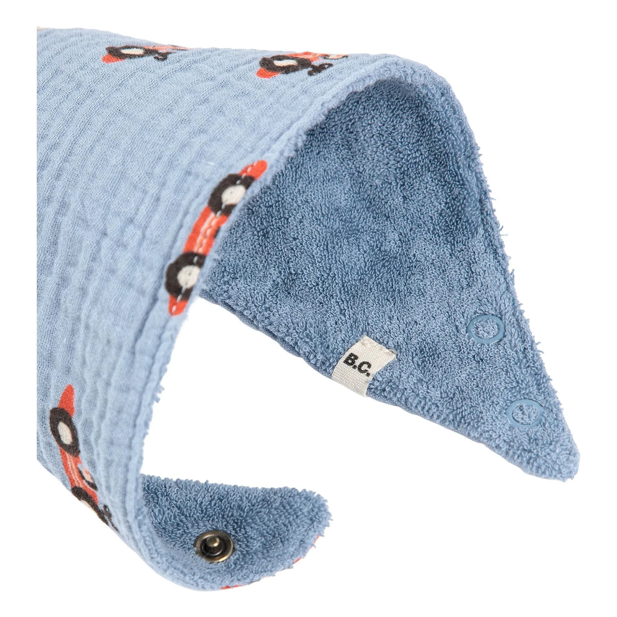 Bobo Choses - Cars | Blaues langes Pyjama- und Strampelanzug-Set
