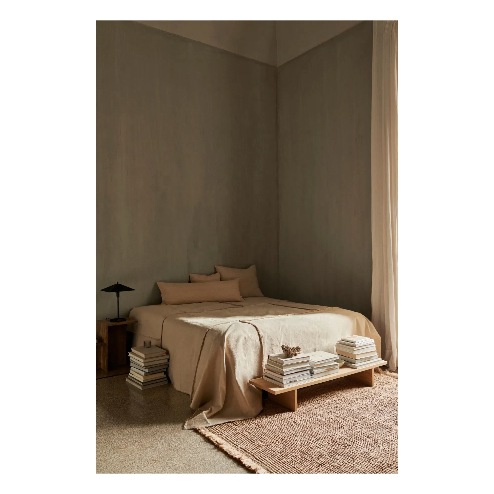 Ferm Living - Off-White Offset Tagesdecke