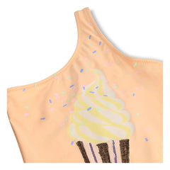 Molo - Asymmetrischer Badeanzug Nai Glace Recycelte Fasern | Peach