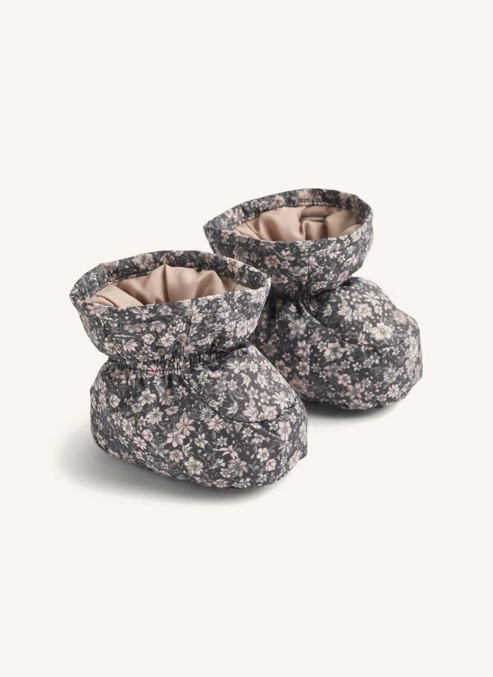 Wheat - Fuffa aus recycelten Fasern hergestellte geblümte Skistiefel | Rosa