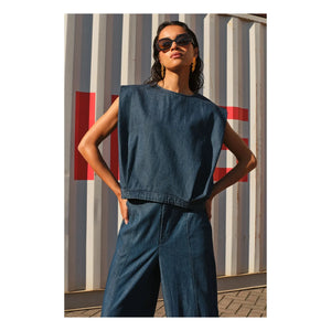 By Bar - Ginza Denim Üst | Lacivert