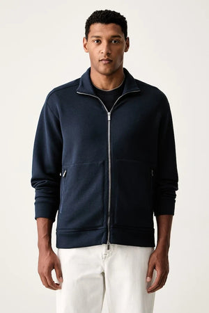 Paul&Shark fermuarlı erkek modal sweatshirt
