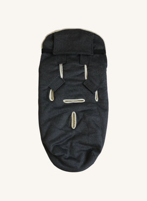Kaiser - Woolma Woll-Universal-Fußsack | Kohlegrau