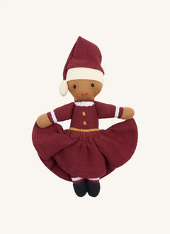 Fabelab - Taschenformat Mrs. Claus Puppe | Rot
