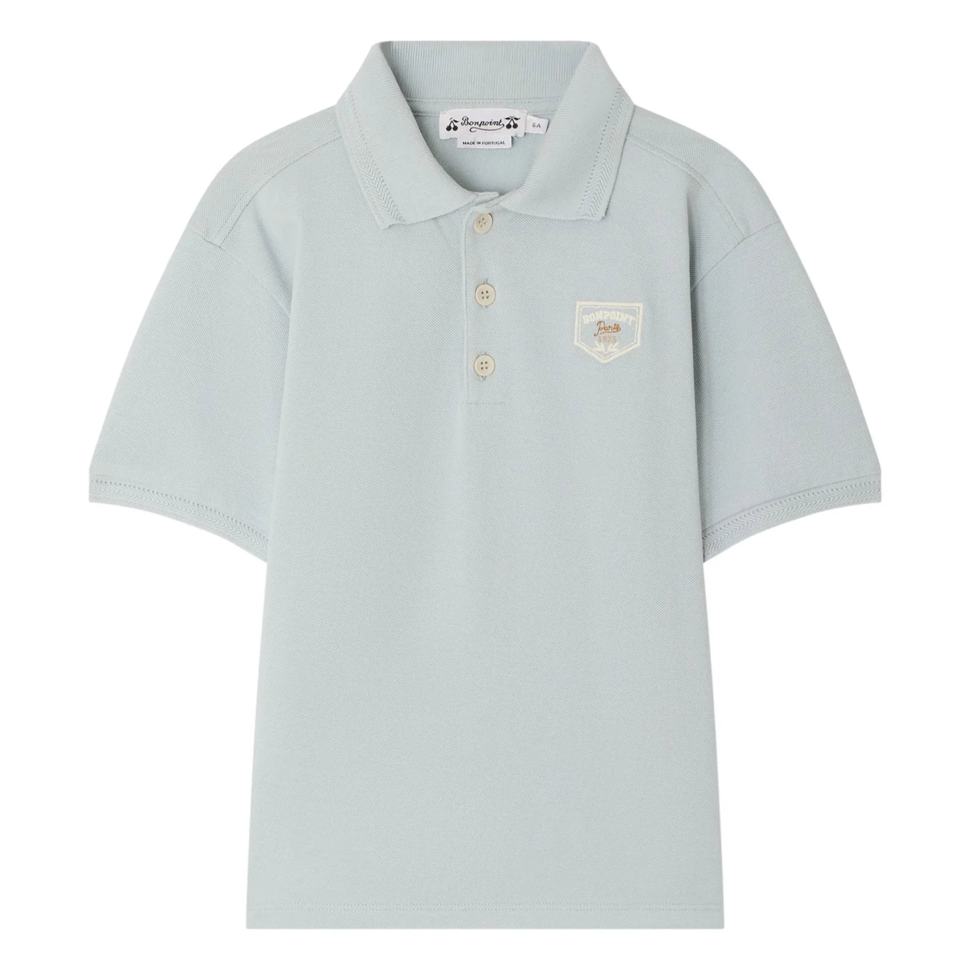 Bonpoint - Lorris Poloshirt aus Bio-Baumwolle | Hellblau