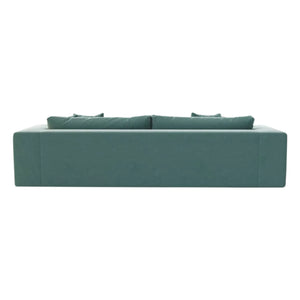 Panac Edition – Bellechasse 3-Sitzer Sofa mit Samtbezug – 245 cm | Anthrazit