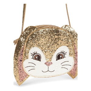Konges Sløjd - Gold Glitzer Hase Tasche