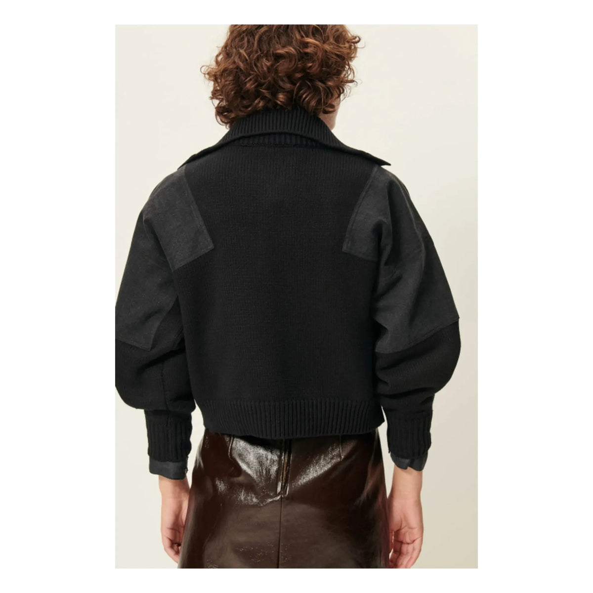 Sessùn - Wysael Merinowolle Pullover | Schwarz