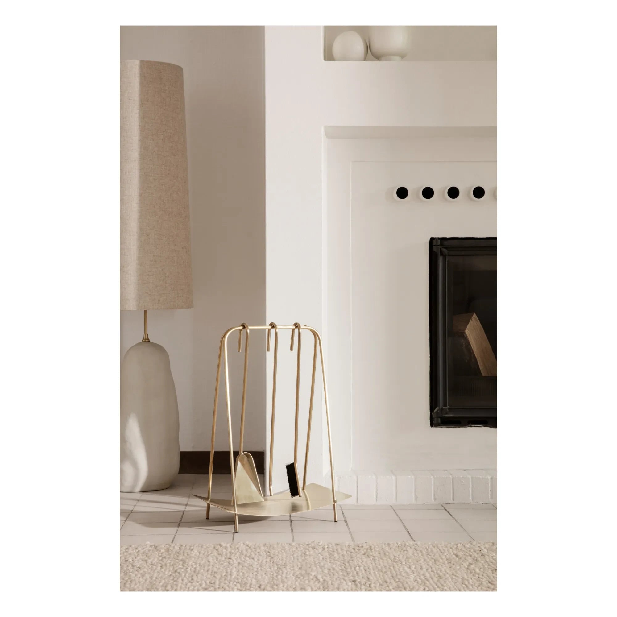 Ferm Living - Hebe Lampenfuß | Weiß