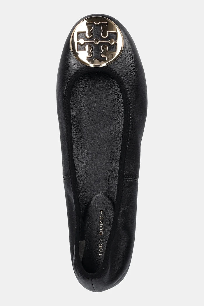 Tory Burch Reva Travel Ballet Deri Babet