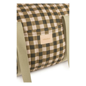 Nobodinoz – Hyde Park Weekend Bag Plaid | Grün