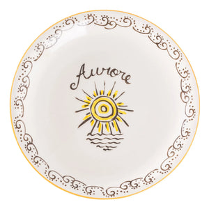 Tressé - Aurore yemek tabağı | Sarı
