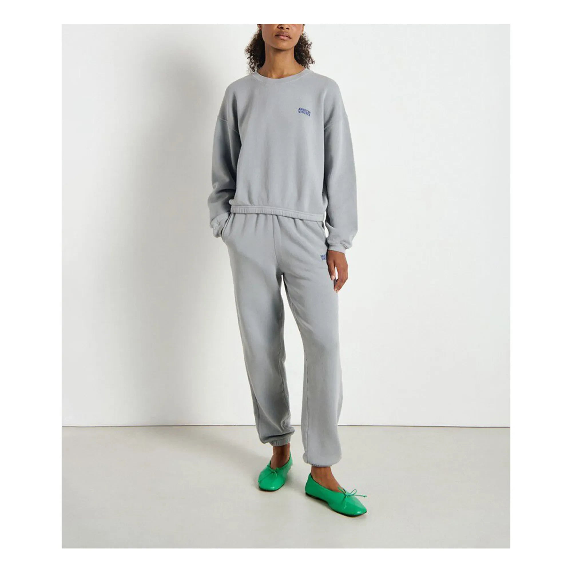 American Vintage - Jogger Izubird | Hellgrau
