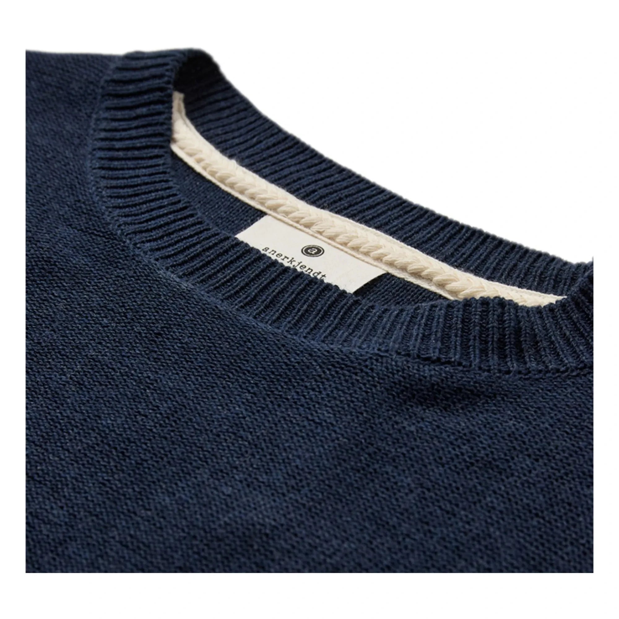 Anerkjendt - Akebbe Baumwoll Pullover | Dunkelblau