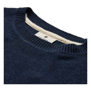 Anerkjendt - Akebbe Baumwoll Pullover | Dunkelblau