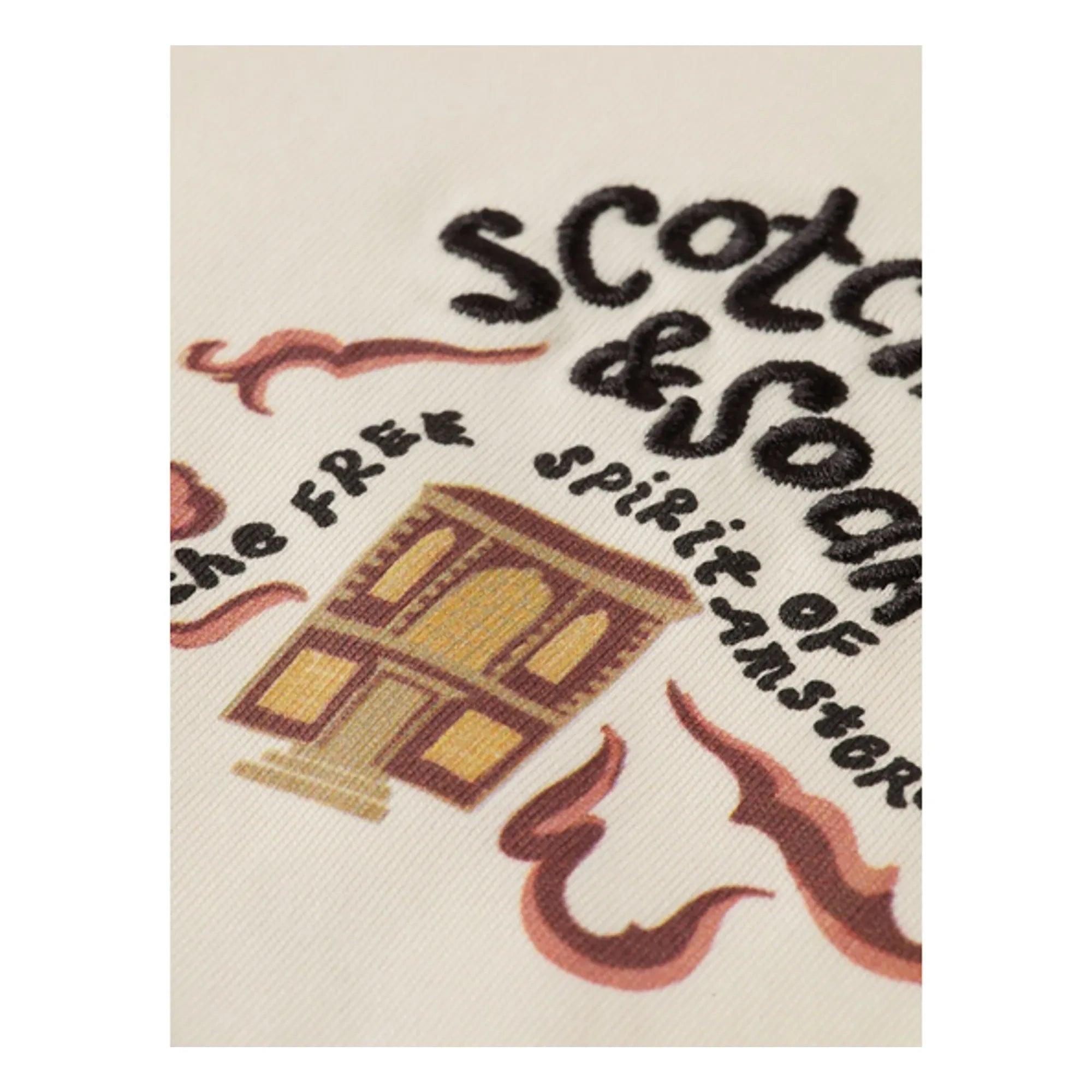 Scotch & Soda - 40 Jahre Jubiläums-T-Shirt | Ecru