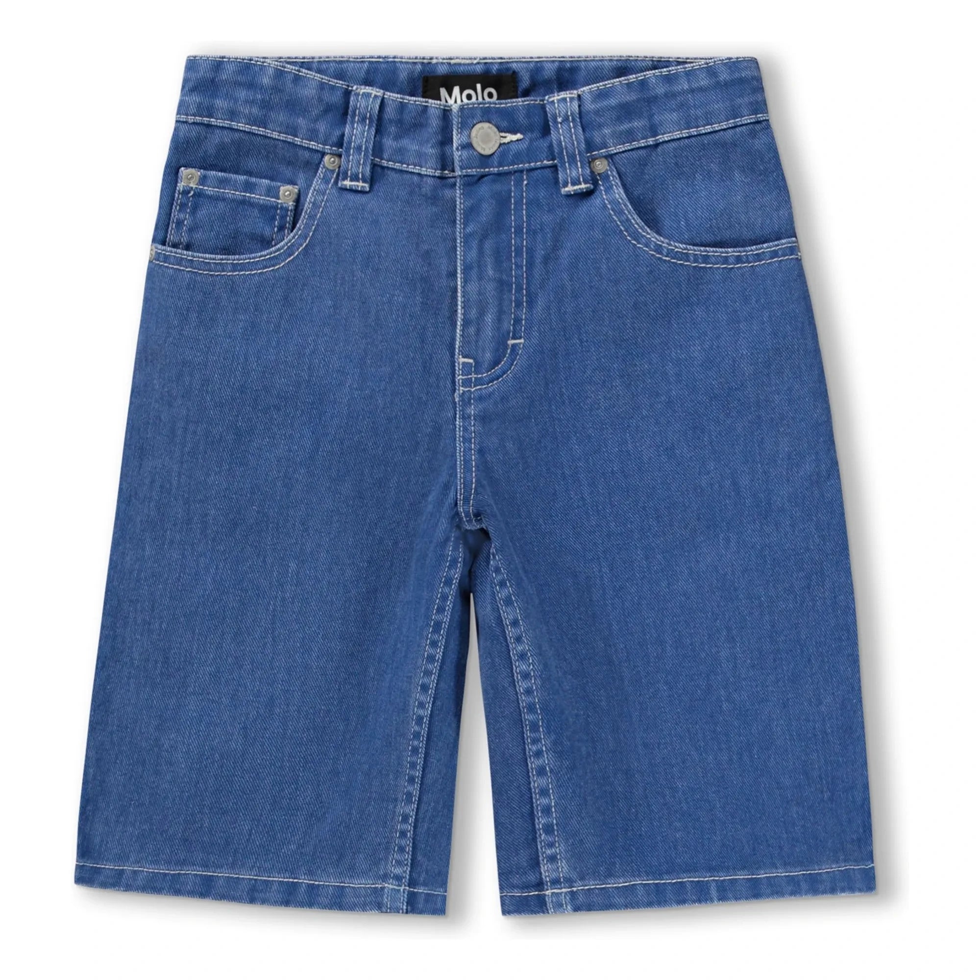 Molo - Bermuda Denim Art | Blau