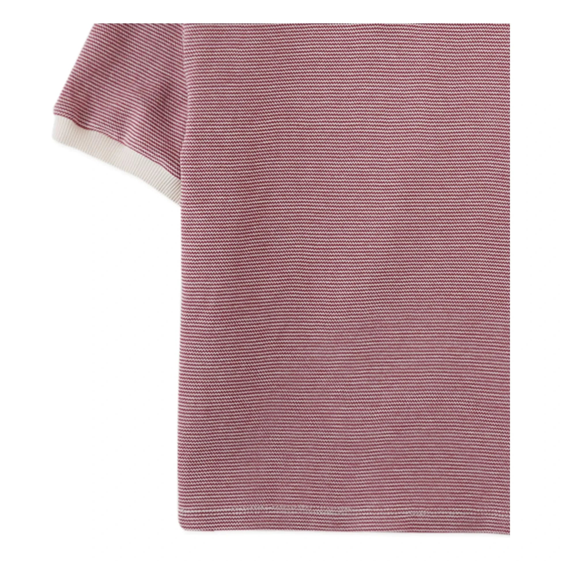 Gingersnaps - Alastor gestreiftes Poloshirt | Bordeaux