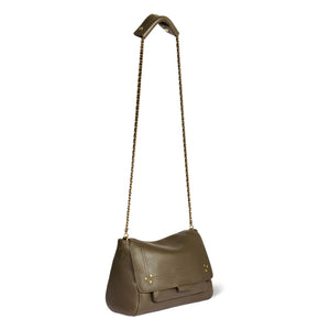 Jérôme Dreyfuss - Lulu M Tasche Ziegenleder | Khaki