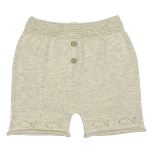Bayiri - Little Fish Bio-Baumwoll-Shorts | Grau