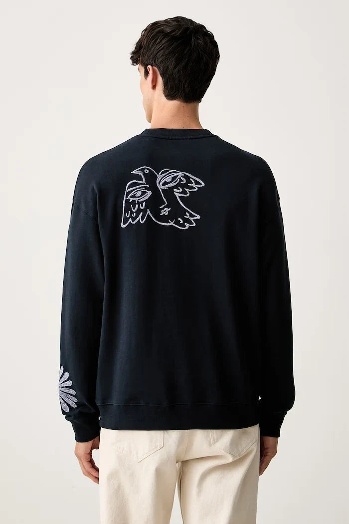 Scotch & Soda erkek pamuklu sweatshirt